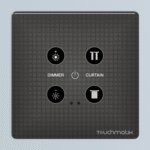 Quartz 1 Dimmer + 1 Curtain + Master