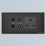 Emerald 1 Dimmer + 1 Curtain + 1 Socket + Master Hotel