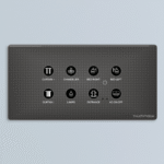 Emerald Bedside Panel + Master Hotel