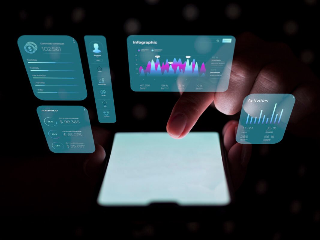 Touchmatik smart touch interface panel installed in a commercial environment