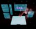Touchmatik smart touch interface panel installed in a commercial environment