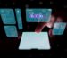 Touchmatik smart touch interface panel installed in a commercial environment